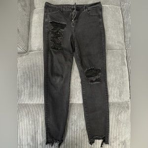 American Eagle Nex(x)t Level Stretch Black Jeans